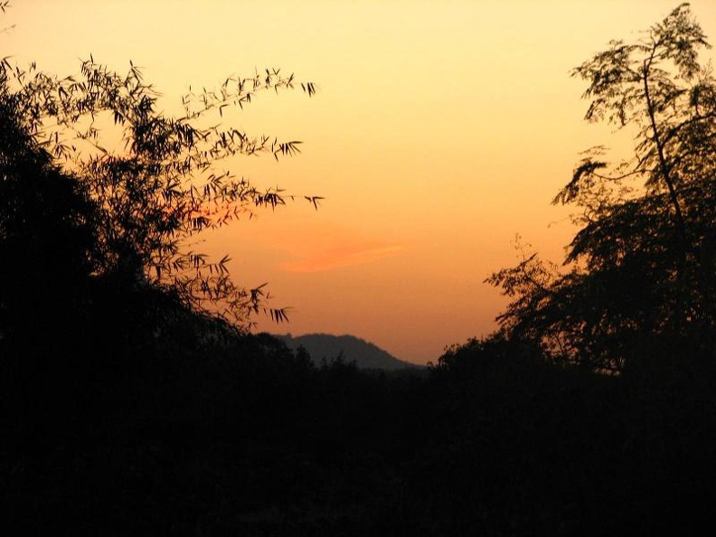 sunset from rampur
