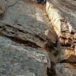 Tennessee wall climbing