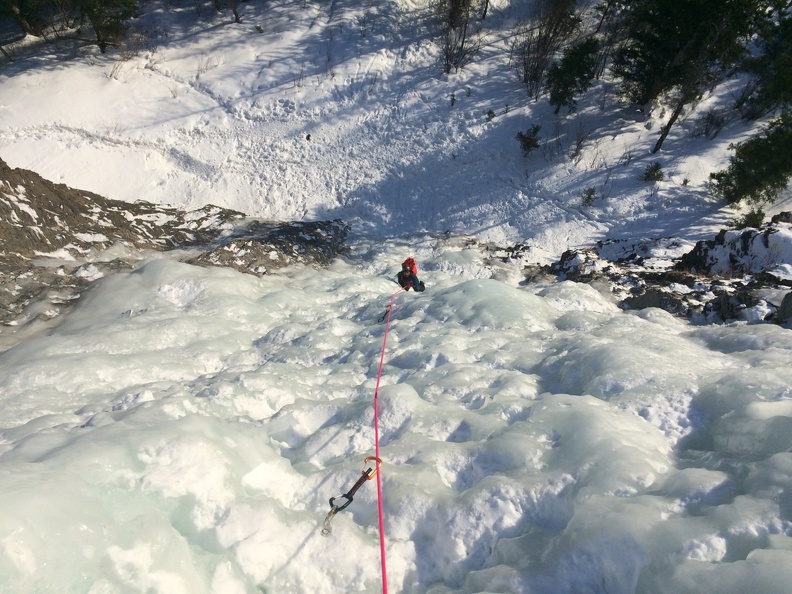 The first long pitch on Moonlight falls