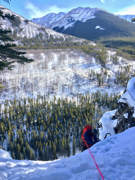 Topping out on Moonlight falls